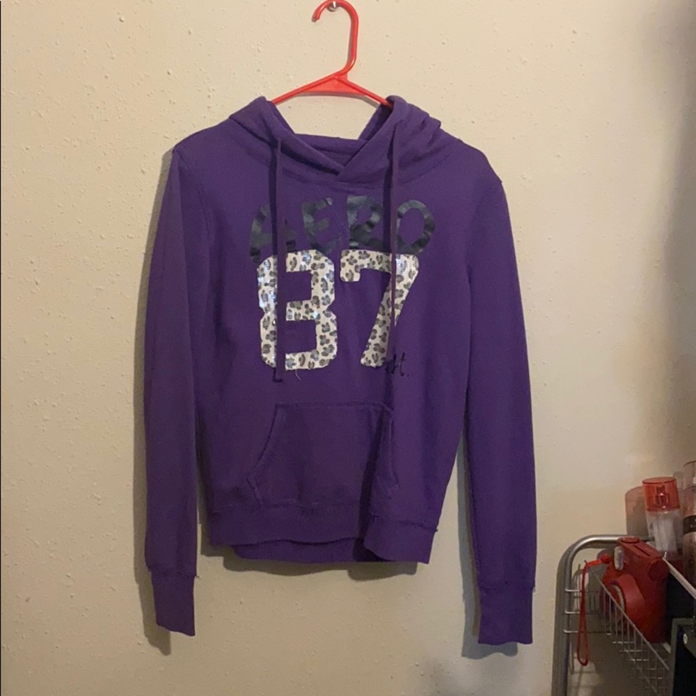Cute purple hoodie